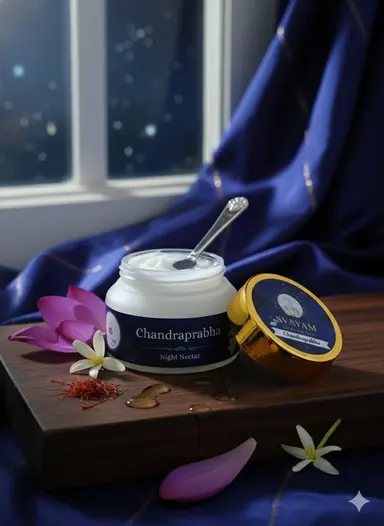 SVAYAM Chandraprabha Night Nectar | Overnight Repair & Nourishing Night Cream | Skin Radiance Moisturizer