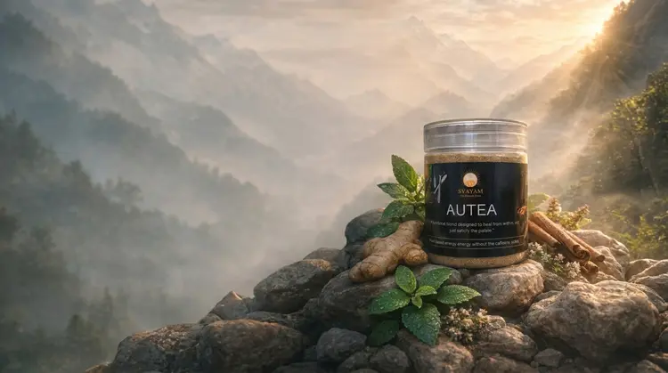 SVAYAM AuTea | Ayurvedic Wellness Tea | Natural Herbal Tea Blend